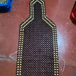 Massage <b>Cushion</b> Wooden Bead 46cm-134cm Breathable Back Support Car Seat <b>Pad</b> Summer Use - Product Image 1