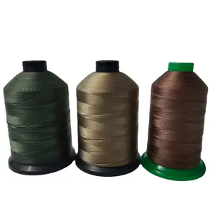 Industrial Tex70 Polybonded Bonded Polyester Nylon Thread 69 Tex 45 Tex 35 70 Auto Seat Sewing For Upholstery Bracelet Beading