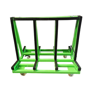 Chariot de transport de vitres AOCHEN, chariot de transport de carreaux de céramique, chariot de manutention de haute qualité, capacité de charge de 500 kg, 1 mètre de long - Product Image 6