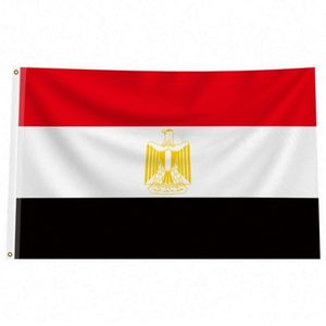 Factory Wholesale 100D Polyester Good Quality Best Price Custom <b>Flags</b> Banners Outdoor Indoor Use Egypt <b>Flags</b> - Product Image 3