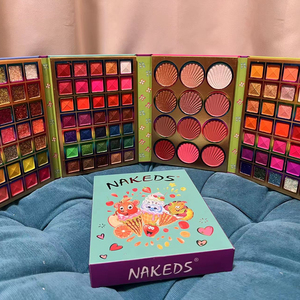 Sombra de ojos de estilo Ultramo, 4 páginas de larga duración, producto de sombra de ojos de alta calidad, igual que <span class=keywords><strong>karol</strong></span> <span class=keywords><strong>G</strong></span>, paleta de ojos - Product Image 1