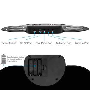 Kit de Batería Electrónica Enrollable, 9 Pads de Silicona, Alimentación USB/Batería, Baquetas, Pedales, para Niños, Koowind KW149B - Product Image 3