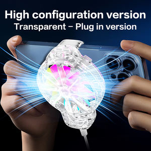 DY68 новый игровой кулер портативный дешевый телефон игровой Кулер Радиатор с RGB подсветкой для телефона - Product Image 5