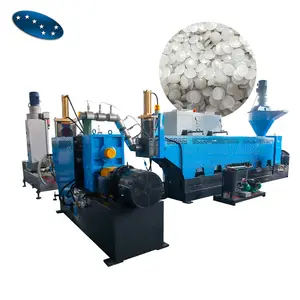 High quality PE PP HDPE LDPE and soft fim pellet making pelletizing recycling machine