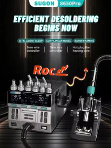 Herramienta de Reparación para Teléfonos Móviles Estación de Retrabajo y Desoldadura BGA Pistola de Aire Caliente Digital Inteligente IParts Sugon 8650Pro Curve <span class=keywords><strong>Edition</strong></span> de 1300W - Product Image 5