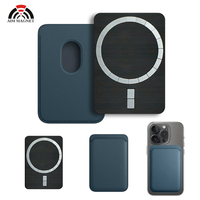 Promotion du nouveau porte-carte magnétique en cuir portefeuille TPU matériel avec galvanoplastie artisanat pour l'arrière du téléphone