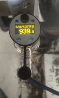 Pyromètre infrarouge bicolore Sijie STRONG SR 7032 avec écran OLED, en acier inoxydable, 700-3200°C, précision 0,5%, 200:1 D/C Acheson