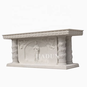 Mobile <span class=keywords><strong>d</strong></span>'<span class=keywords><strong>autel</strong></span> sculpté <span class=keywords><strong>à</strong></span> la main, <span class=keywords><strong>d</strong></span>écoration religieuse en marbre, <span class=keywords><strong>église</strong></span>, offre spéciale - Product Image 2