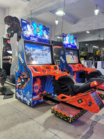 Machines de simulation de course de moto à pièces, SNO CROSS, jeu de course de moto d'arcade à vendre