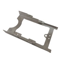 Services de pliage de tôles pour usine de tôlerie, pour pièces d'angle en L en acier au carbone et acier inoxydable, fabrication par estampage OEM