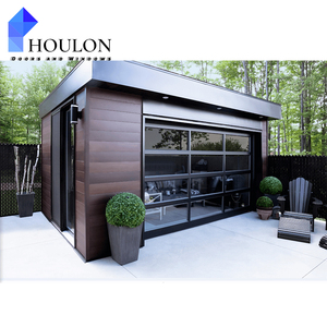 Taux de promotion porte piétonne en verre trempé en aluminium isolée personnalisée sectionals porte de <span class=keywords><strong>garage</strong></span> à ressort - Product Image 6
