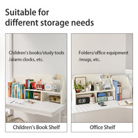 Nouveau design de meubles de chambre à coucher en plastique pour enfants mis à niveau Hobbytree Table d'étude pour enfants étagère à livres pour enfants