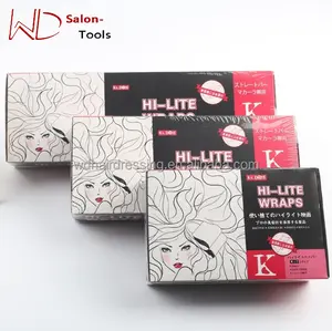 Salão descartável Cabelo elétrico Perming Dyeing Paper End Wraps Tingimento Cor ferramenta Destaque Tissue Cabeleireiro Ferramenta do salão