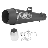 Pot d'échappement universel en acier pour moto M4, silencieux DB Killer, échappement à enfiler pour Suzuki Yamaha, neuf