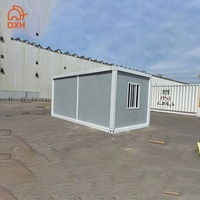 Rumah Kontainer Modular Lepas Pasang 1 Kamar Tidur Siap Kirim untuk Rumah Kebun dengan Kamar Mandi dan Dapur