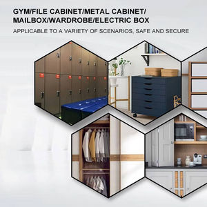 Thông minh cửa vân tay khóa chống trộm bền đánh bóng ngăn kéo khóa kỹ thuật số sinh trắc học Keyless Điện Vân Tay tủ khóa - Product Image 5