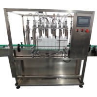 Machine de remplissage de liquides SINBON à 4 buses pour détergent à vaisselle, pâte, savon liquide, shampoing