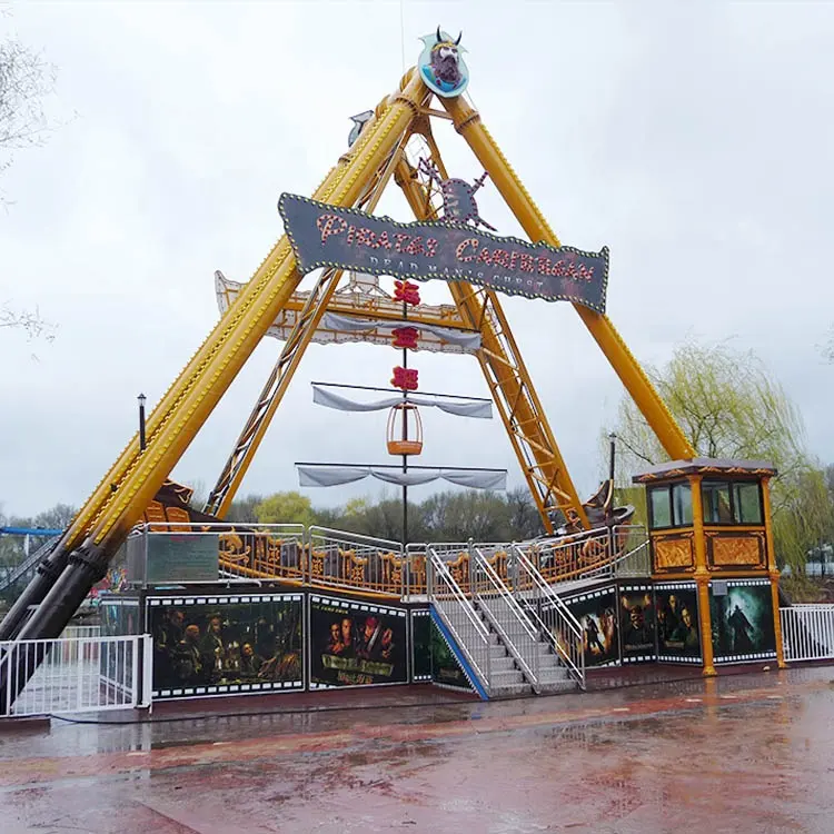 40 places personnalisées grand bateau pirate parc à thème de haute qualité populaire parc d'attractions manèges bateau pirate à vendre