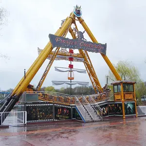 40 Seats Customized Big Pirate Ship Theme Park High Quality Popular Amusement Park Rides Pirate Ship For Sale
