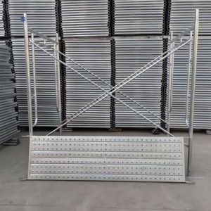 Q235 Mobile Scaffolding with Casters, <strong>Small</strong> <strong>Ladder</strong> - Product Image 6