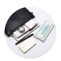 Tas Amplop Kasual Pria, Tas Tangan Kulit PU Lembut, Tas Pria, Tas Ponsel, Dompet Kapasitas Besar