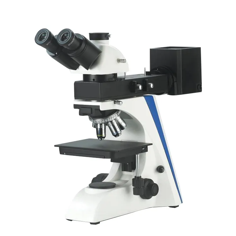 Drawell MIT300 ucuz fiyat trinoküler yansıtıcı dik metalurjik mikroskop
