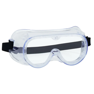 Protection des yeux Lunettes de sécurité de haute qualité rentables Anti-buée avec sangle élastique réglable Lunettes de sécurité industrielles - Product Image 1