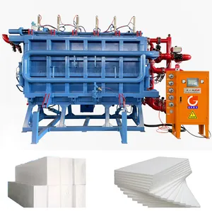 New Automatic EPS Foam Styrofoam Polystyrene Building Blocks Making Machine Manufacturing Plants Pump Motor PLC Core Components