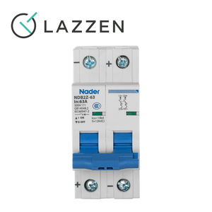 Interruptor de Circuito en Miniatura de Cobre DC NDB2Z-63, 2 Polos, Disparo Térmico Magnético, Capacidad de Ruptura de 10kA, 250V, Montaje en Riel DIN, <span class=keywords><strong>Nader</strong></span> - Product Image 3
