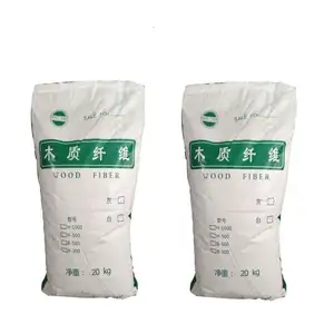 Water Resistant Plaster Cement Additive Gray Wood Cellulose Fiber H-500 For Internal And External Walls