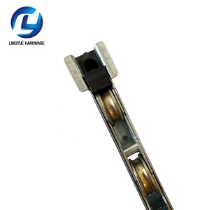 Formulación de rueda de tira larga, polea de disco de doble oreja, ancho de 12,5 cm, accesorios de rodillos para puertas correderas y ventanas - Product Image 3
