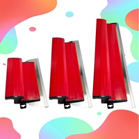 Lot de 3 Spatules à Enduit 10/16/24 pouces, Lames de Raclage pour Plaques de Plâtre en Acier Inoxydable, Couteaux à Plâtre pour Peinture Murale et Construction