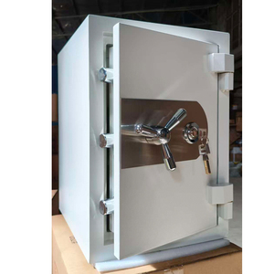 Cassaforte Ignifuga con Corpo in Acciaio, Antifurto con Serratura a Combinazione Rotante, Cassaforte Commerciale con Apertura Meccanica - Product Image 3