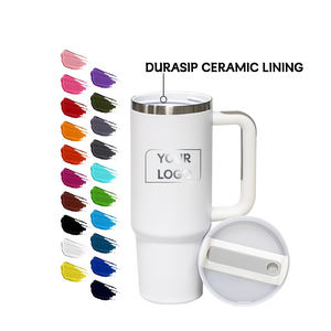 Gran oferta, vaso <span class=keywords><strong>de</strong></span> 30 oz <span class=keywords><strong>con</strong></span> asa y botella <span class=keywords><strong>de</strong></span> <span class=keywords><strong>agua</strong></span> aislada <span class=keywords><strong>con</strong></span> pajita <span class=keywords><strong>con</strong></span> vaso <span class=keywords><strong>de</strong></span> pajita <span class=keywords><strong>con</strong></span> <span class=keywords><strong>forro</strong></span> <span class=keywords><strong>de</strong></span> cerámica Durasip - Product Image 2