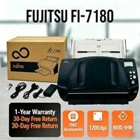 Nouveau scanner de bureau professionnel Fujitsu Fi-7140/7160/7180/7240/7260/7280 couleur haute résolution recto-verso A4