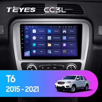 TEYES CC3L WIFI para JAC T6 1 2015 - 2021 Radio de coche reproductor de vídeo Multimedia navegación estéreo GPS Android No 2DIN 2 Din DVD