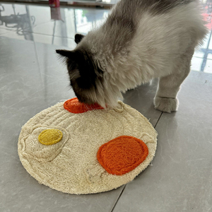 Jouets pour animaux de compagnie en loofah, griffoir pour chat, tapis de sol résistant à l'usure, griffoir vertical pour chat, griffoir mural pour cage, tapis - Product Image 2
