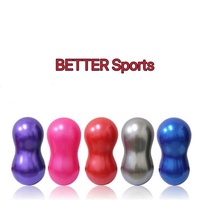 Ballon de yoga en forme d'arachide en PVC écologique antidérapant pour la rééducation sensorielle des bébés et des enfants