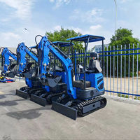 Promotion : Mini-excavatrice compacte et efficace de 1,2 tonne avec moteur Kubota pour travaux agricoles et de terrassement