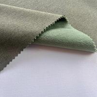 Camuflaje Softshell impermeable catiónico 4 vías estiramiento unido corto felpa funcional tela para ropa al aire libre