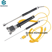 Sonde thermocouple de surface maillée de type K avec thermomètre de surface NR-81532B industriel solide à tige parallèle pour K-MOULD