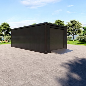 20 40 Pieds Détachable Préfabriqué Conteneur <span class=keywords><strong>Garage</strong></span> Mobile Préfabriqué 4*7.5m Chambre Simple Flattop Flat Pack House - Product Image 4