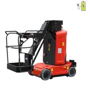 Plataforma elevadora de aleación de aluminio de doble mástil de trabajo Premium Aeril para un trabajo elevado suave y estable - Product Image 5