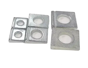 Din435 Rondelles <span class=keywords><strong>biseautées</strong></span> durcies Rondelle biseautée carrée Fer malléable zinc acier inoxydable acier au carbone bleu - Product Image 2