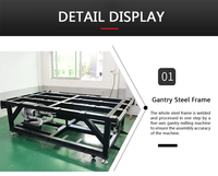 Printer Flatbed Uv otomatis kualitas tinggi 1800x1000mm untuk pencetakan pada papan Pvc, kaca, dan lainnya dengan teknologi Inkjet canggih