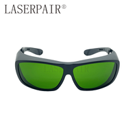 Lentilles en polycarbonate à monture en plastique Lunettes de sécurité laser de haute qualité 800-1700nm Lunettes de sécurité