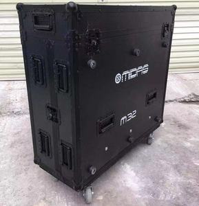 Flight-case de mixage numérique en direct <span class=keywords><strong>Midas</strong></span> <span class=keywords><strong>M32</strong></span> personnalisé Version normale avec roues Flight-case système Pa extérieur intérieur - Product Image 2