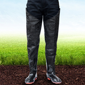 Chaussures de pêche antidérapantes et résistantes à l'usure, à semelle épaisse, hautes jusqu'au genou, grande taille, nouvelle conception, haute qualité - Product Image 1