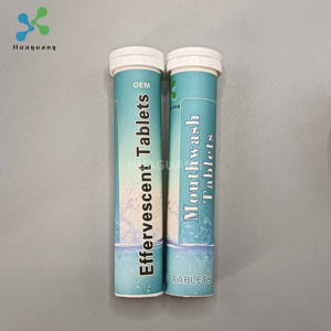 Hochwertige persönliche tägliche Mundpflege Zahn reinigungs material Mundwasser Brause tablette Falsche Zahn reiniger - Product Image 2