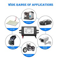 Convertisseur abaisseur de tension DC-DC 8-32V vers 5V 3A pour voiture, 15W, avec port USB, pour téléphone portable, iPad, alimentation de voiture